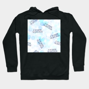If you can read this, you're too close - introvert 4 blue and navy Hoodie